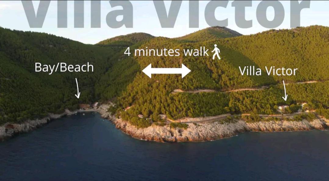 Villa Victor Babino Polje Экстерьер фото